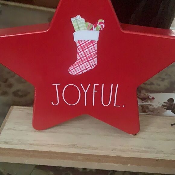 Rae Dunn Joyful Merry Blessed - Picture 4 of 5